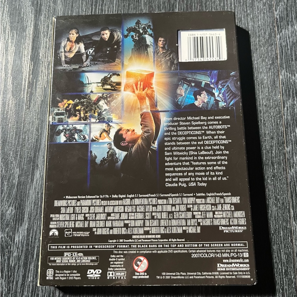 Transformers DVD  ~(=^‥^)/● - Picture 6 of 6